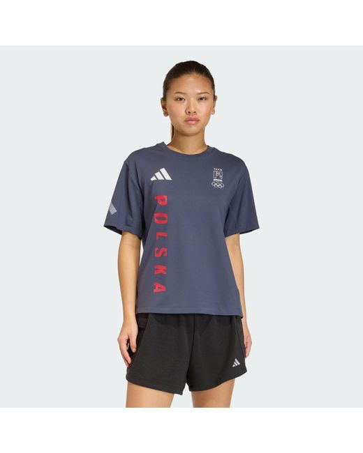 Adidas Blue Poc Z.N.E. T-Shirt