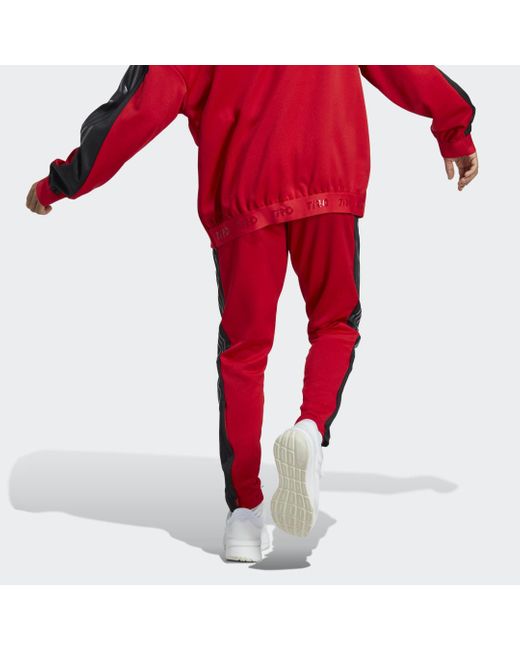 Adidas Red Tiro Suit-Up Advanced Track Pants for men