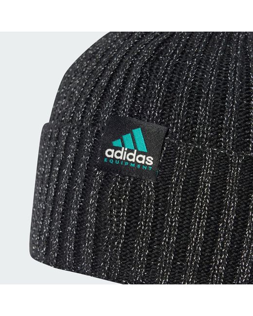 Adidas Black Equipment Reflective Beanie