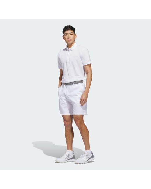 Adidas White Ultimate365+ 8.5-Inch Shorts for men