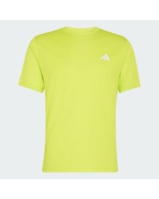 Adidas Green Workout Essentials Base T-Shirt for men