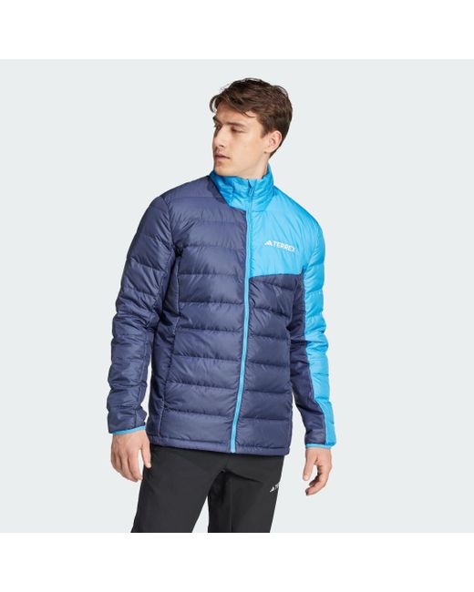 Chaqueta De Plumón Terrex Multi Light Adidas de hombre de color Blue