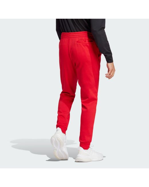 Adidas Essentials Fleece Regular Tapered Joggers for men