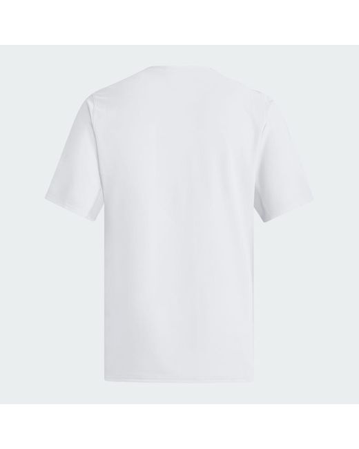 Adidas White Impact Full Button Jersey for men