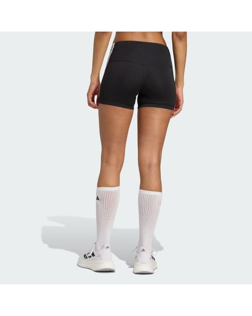 Pantaloncini Da Pallavolo 3 Strisce di Adidas in Blue