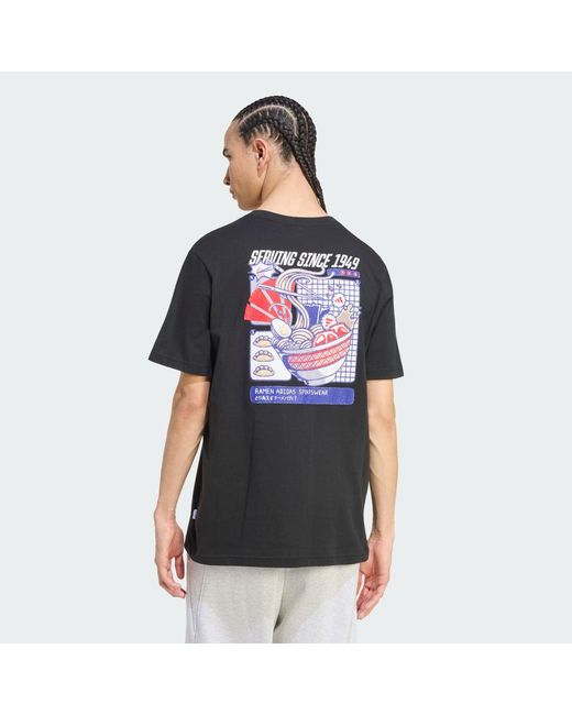 Adidas Ramen Grafik-T-Shirt in Black für Herren