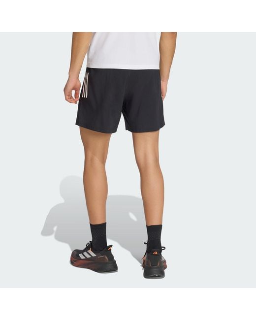 Adidas Black Own The Run Shorts for men