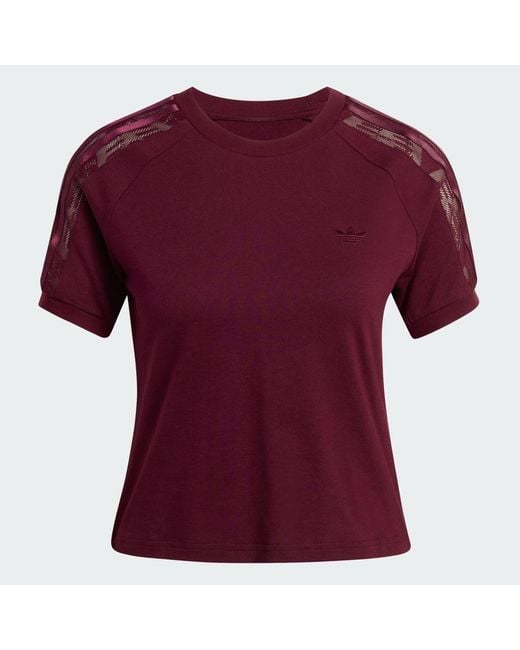 Adidas Red Lace Cali T-Shirt