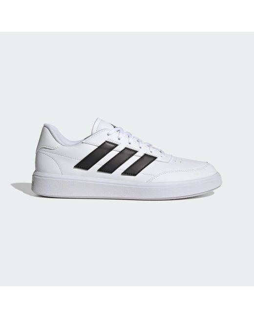 Adidas White Courtblock Shoes