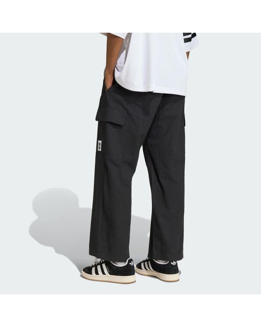 Adidas Black St Cargo Pant for men