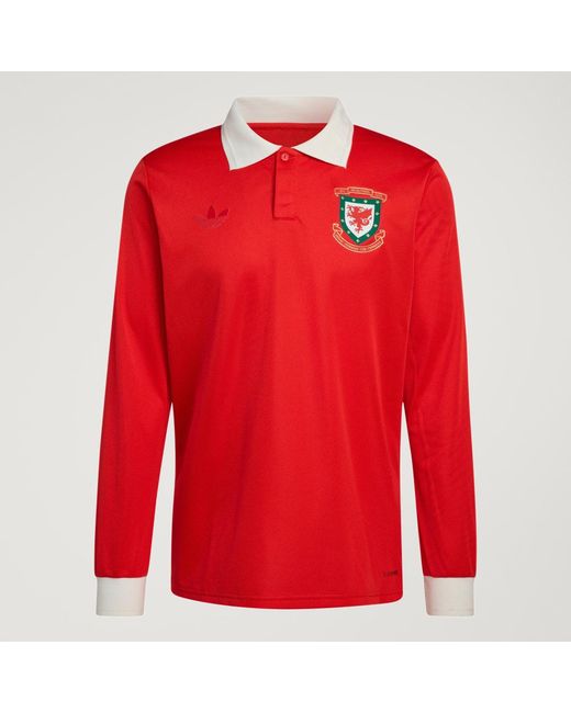 Adidas Red Wales 150 Jersey for men