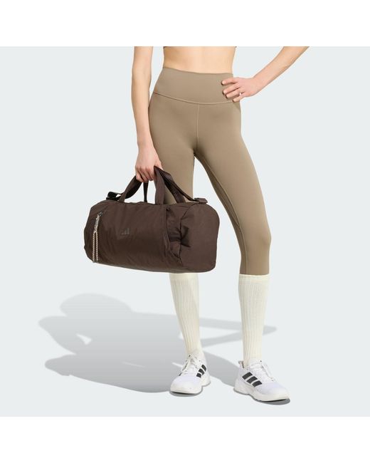 Adidas Brown Motion Duffel Bag Small