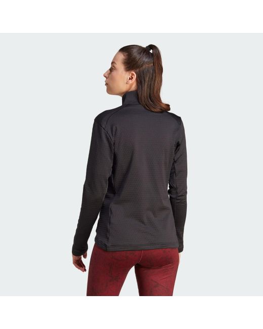 Adidas Black Terrex Multi Light Fleece Full-zip Jacket
