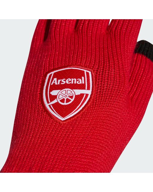 Adidas Red Arsenal Gloves