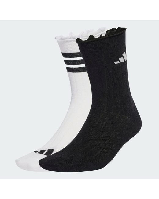 Adidas Black Glow Sock 2 Pack