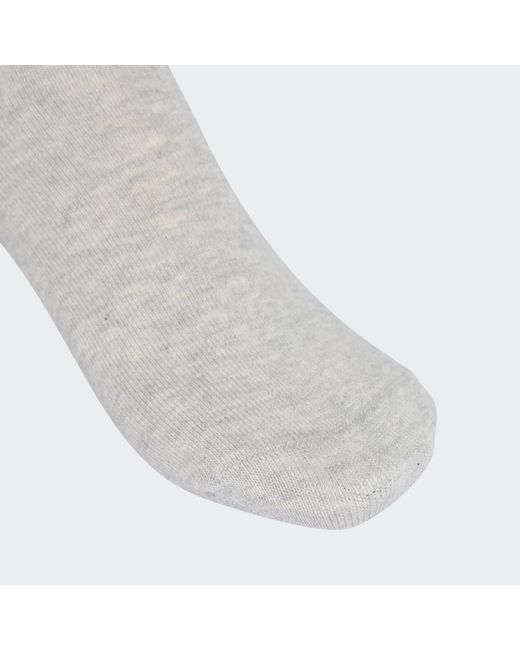 Adidas Black 3-Stripes Crew Socks 3 Pairs