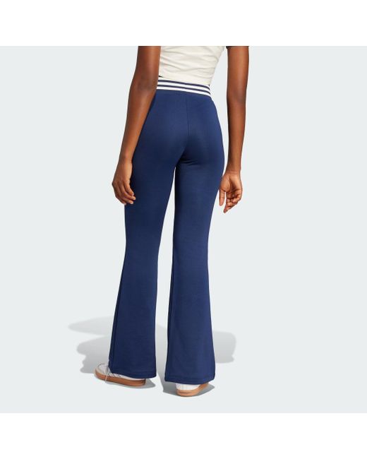 Adidas Blue Flared Pants