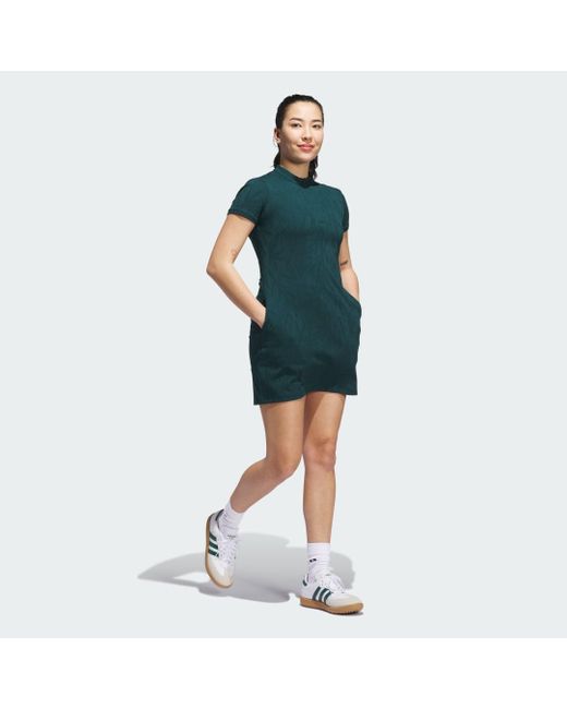Vestido Go-To Jacquard Adidas de color Blue
