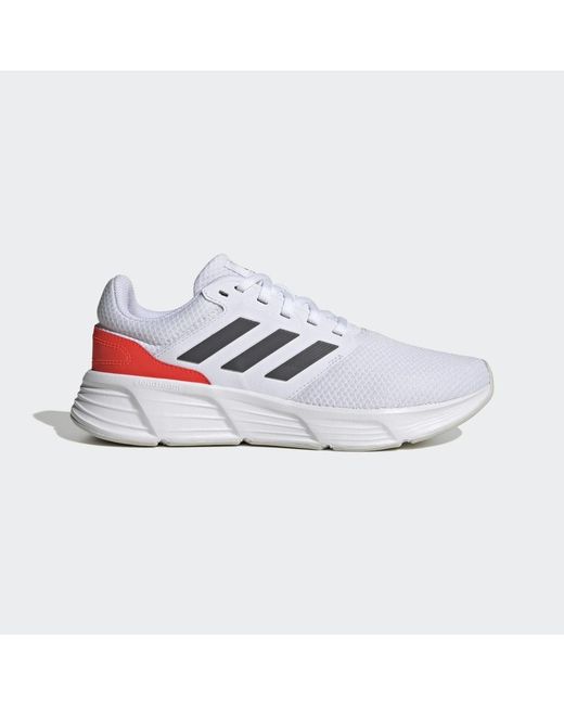 Adidas White Galaxy 6 Shoes for men