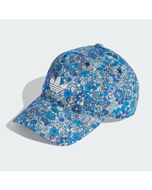 Adidas Blue Originals X Liberty London Baseball Cap