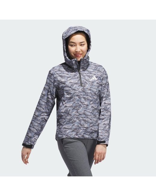 Adidas Blue Ultimate365 Tour Climaproof+ Anorak Jacket