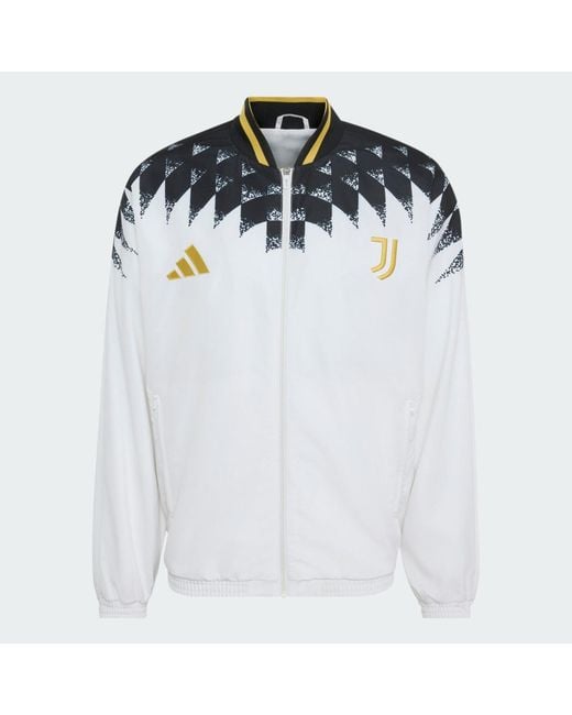 Adidas White Juventus Turin Stadium Track Top for men