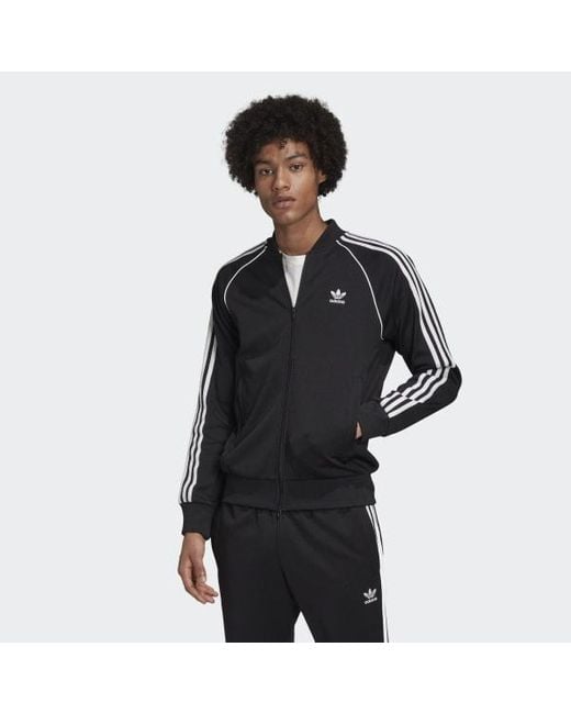 black superstar jacket