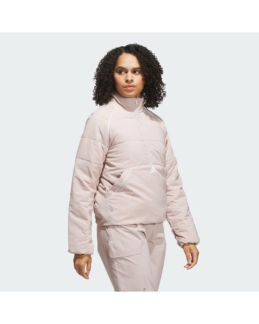 Adidas Multicolor Beyond Twistweave Loose Quarter-Zip Jacket