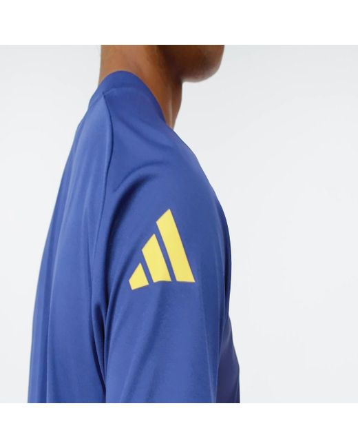 Adidas Blue Spain Pre-Match Jersey for men