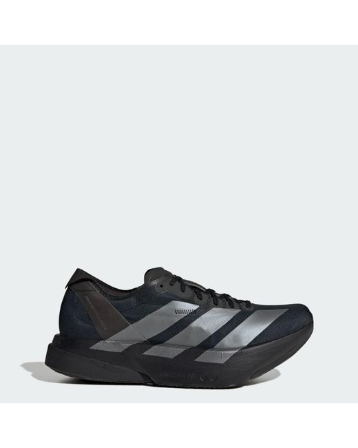 Adidas Black Adizero Adios Pro 4 Shoes for men