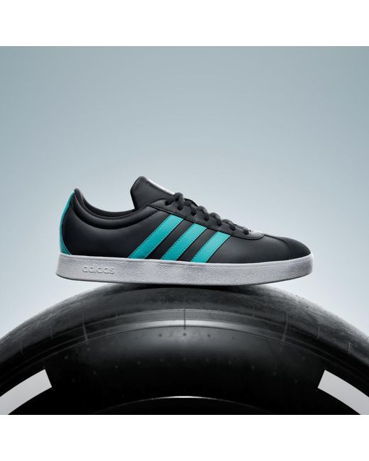 Adidas Blue Vl Court Mer Shoes