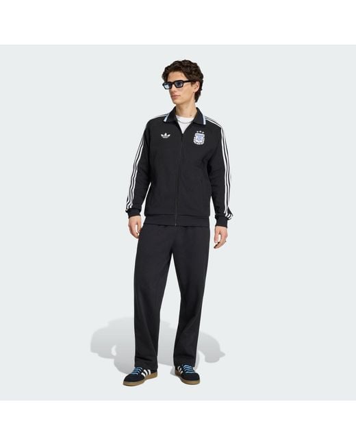 Adidas Blue Argentina National Team 2026 Away Full-Zip Anthem Jacket for men