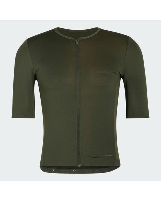 Adidas Green Tempo Cycling Jersey for men