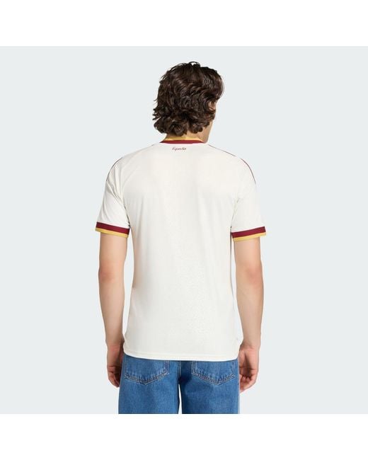 Adidas White Spain 26 Away Jersey for men