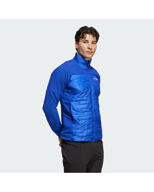 Adidas Originals Adidas Hybridjacke TERREX XPERIOR VARILITE HYBRID PRIMALOFT JACKE in Blue für Herren