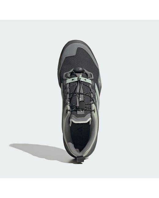 Adidas Gray Terrex Skychaser Gore-Tex Hiking Shoes for men