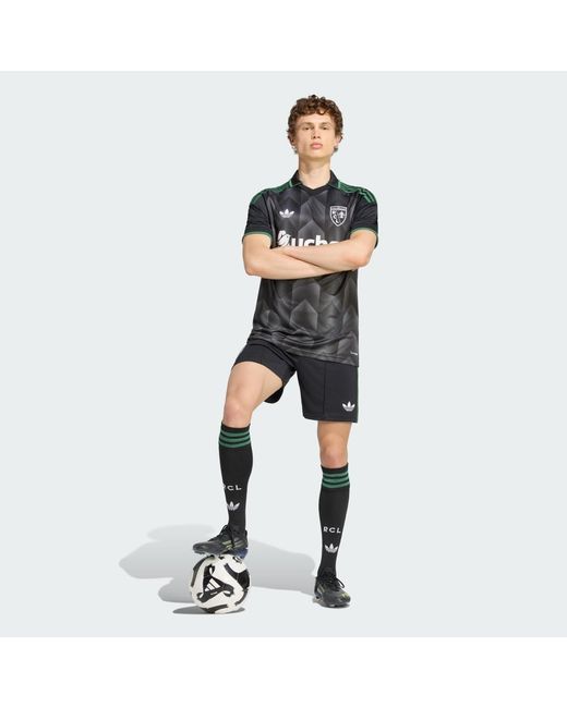 Adidas Black Rc Lens 26/27 Away Shorts for men