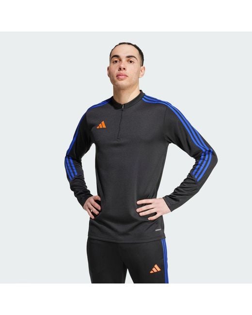 Adidas Blue Tiro 23 Club Training Top for men