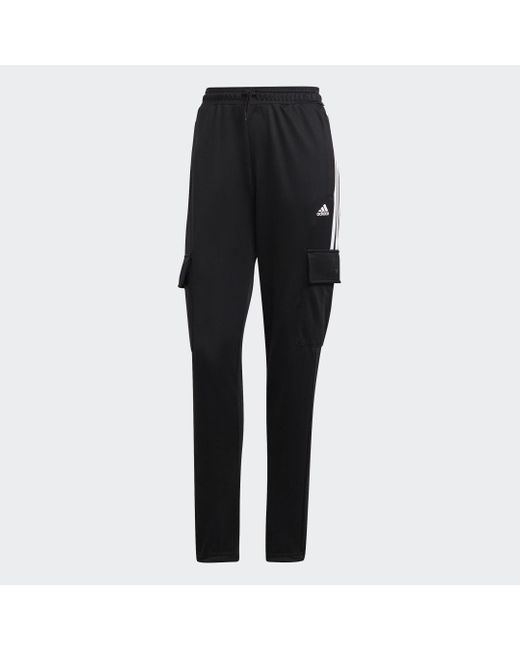 Adidas Black Tiro Cargo Tracksuit Bottoms