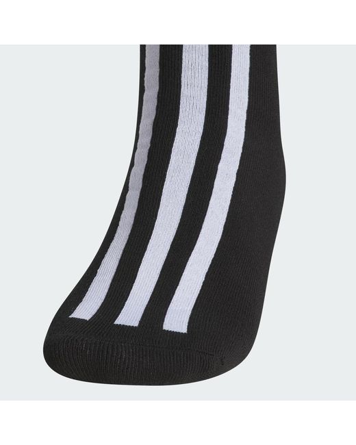 Adidas Black Skateboarding Frontside Socks 3-Pack