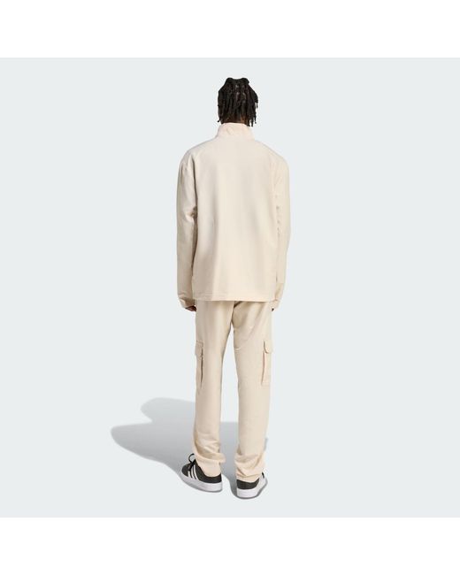 Adidas Natural Sportswear Woven Cargo Tracksuit for men