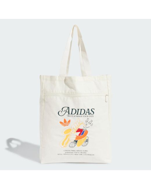 Adidas White Originals Leisure Tote Bag