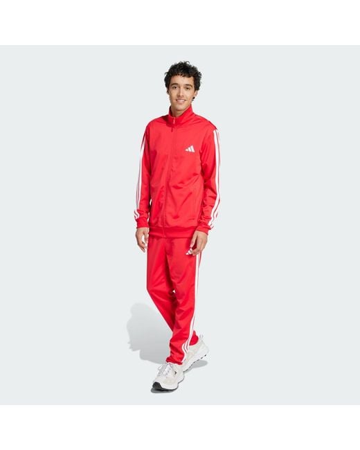 Adidas Red Dayready Tracksuit for men