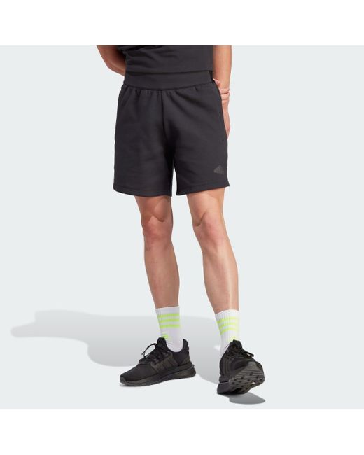 Adidas Black Z.n.e. Premium Shorts for men