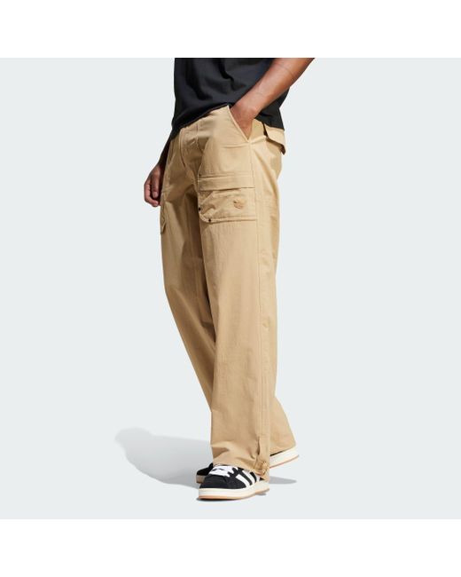Adidas Natural Premium Essentials Archive Utility Joggers for men