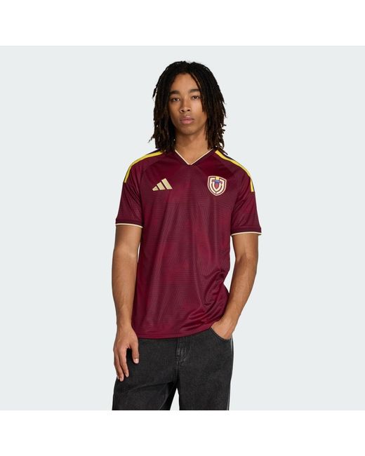 Adidas Red Venezuela 26 Home Jersey for men