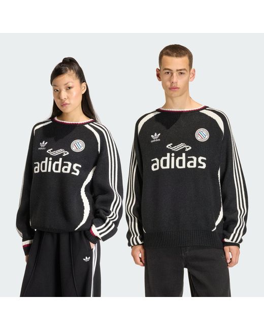 Pullover Adicolor Blokecore di Adidas in Black