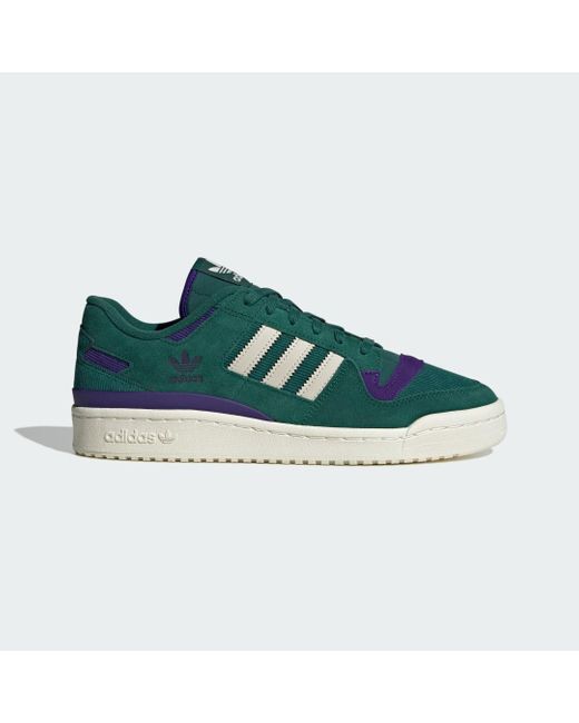 Adidas Green Forum 84 Low Shoes