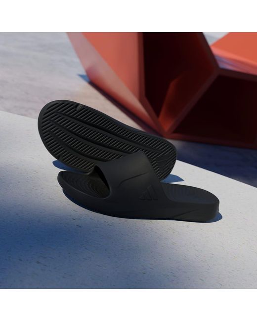 Adidas Black Lightshift Slides