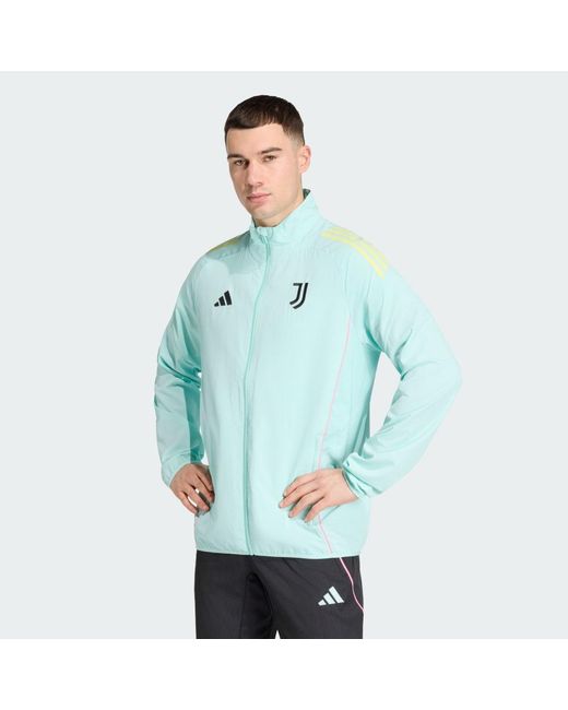Adidas Blue Juventus 25/26 Tiro25 Competition Presentation Jacket for men